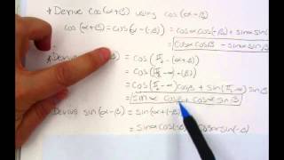 HMA Sect 5.2:  Sum and Difference Trig Formulas