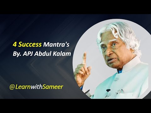 APJ Abdul Kalam's SUCCESS MANTRA for all the students! #shorts #motivation