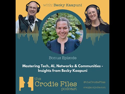 Mastering Tech, AI, Networks & Communities - Insights from Becky Kaapuni Audio Version