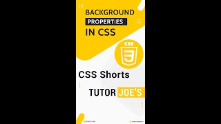Background Properties in CSS | Tutor Joes