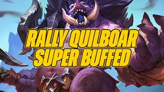 Super Buffed Rally Quilboar Destroys Everyone