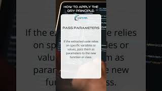 How To Apply the DRY Principle To Your Code!