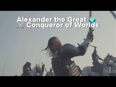 Alexander the Great 🌍⚔️ Conqueror of Worlds