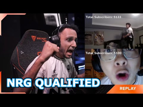 NRG shanks tweaking for 5 minutes watching NRG vs LEV