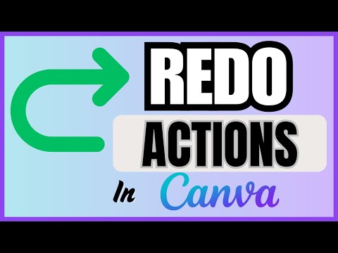 How To Redo Actions In Canva