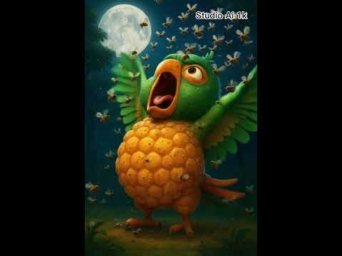 "तोता और मधुमक्खियों की कहानी | Parrot and Honeybees Short Moral Story in Hindi"