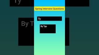 Spring Interview Questions-What is Autowiring?#springinterviewquestions #springtutorialbyshristi