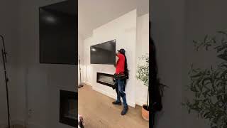 Tv Mount over fireplace #tv #mount #fireplace #tvmount #tvmounting