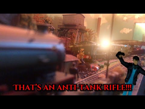 That’s an anti-tank rifle - Here comes the sun~ - model railway adaptation