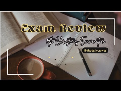 10th state Christmas examination review 2025😌🎀