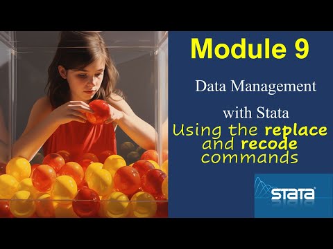 These two powerful #Stata commands for cleaning : #recode and #replace