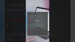 CSS - How to center a div in CSS #css #flex