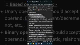 Java Operators తెలుగు లో part -1#coding #howtobecomeasoftwareengineer #howtostartcodingforbeginners