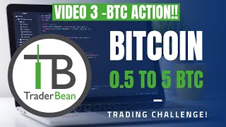0.5 BITCOIN to 5 BITCOIN CHALLENGE! BTC ACTION! Trading update! Bitcoin moving up hard!!
