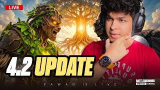 4.2 UPDATE IS HERE IN BGMI SOLO VS SQUAD🔥 #bgmi #bgmilive #shortsfeed #shortslive