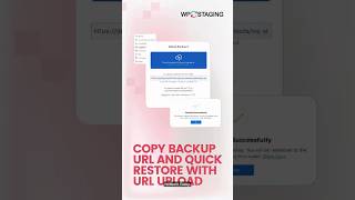 Restore WordPress Without Downloading Backups! 🔗 #wpstaging