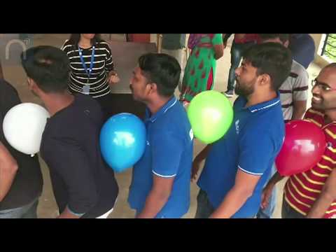 Ballon train game - The Fritz heider challenge - Fun games in Nextbrain Technologies