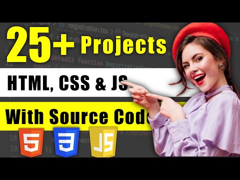 25+ HTML,CSS,JavaScript Projects with Source Code | Frontend Projects Source Code