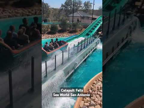 Catapult Falls Sea World San Antonio
