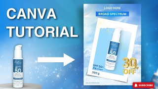 How To Make A Poster In Canva 2024 ( Step by step) | Canva Tutorial for Beginners 2024 | Canva Pro
