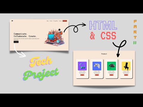 Creating Tech based webpage ( Part - 2) || Dynamic Web.