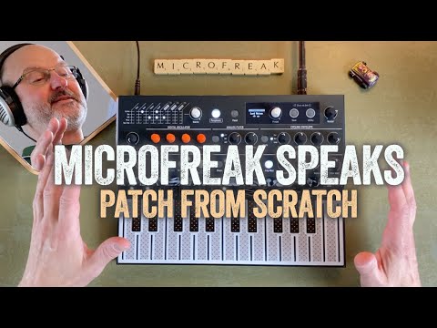 MicroFreak Patch From Scratch — Speech Oscillator Sound Design