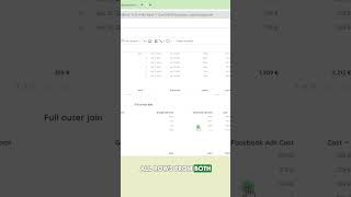 Full Outer Join - Blended Data in Looker Studio #lookerstudio #datavisualization