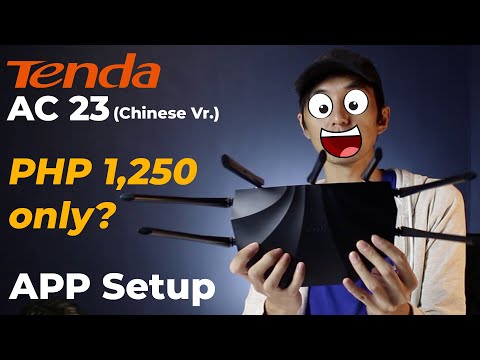 Tenda AC23 Router : Unboxing | First Impression