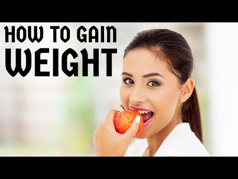 How to gain weight - become healthy - look good & beautiful - Nutrition, physical exercise Video