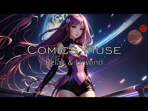 [COMICS MUSE] Chill Lofi Beats & Comic Girls 🎀 Lost in Space Lofi