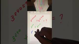 Solve this challenging Power Tower Expression #shorts #powertower #power #exponents
