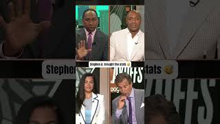 Stephen A. says numbers 📈
