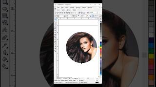 Corel Me Round Shape Me Photo ko Kaise Lagayen I Corel Mein Photo Ko Round Shape Me #coreldraw