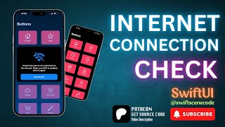 Interactive Button Grid with Network Connectivity Check with SwiftUI