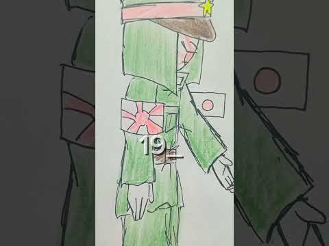 Japan and America, then and now.🇯🇵🇺🇸#countryhumans #anime