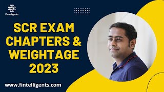 SCR Exam Chapters & Weightage 2023 | WhatsApp +91 9819137880 #scr #screxam