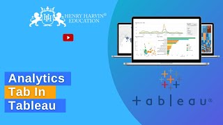 Analytics Tab in Tableau (Part 1) | Online Course Tutorial Beginners  @henryharvin