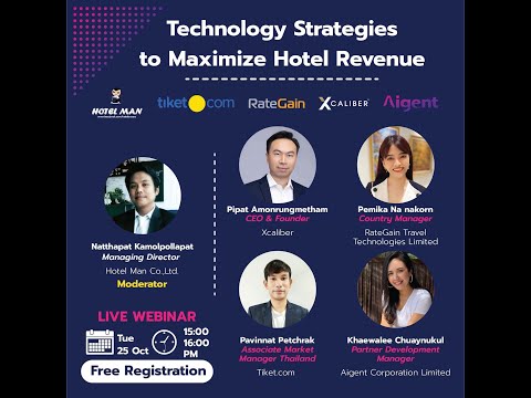 Webinar Technology Strategies to Maximize Hotel Revenue 2022 10 25.