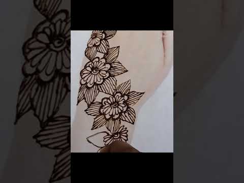 new dotes mehndi design ll please subscribe #shorts #mehndi #hennadesign