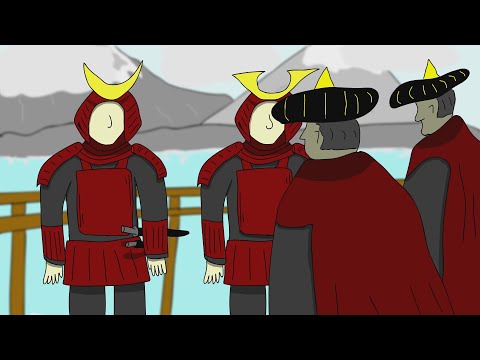 The gang discovers Japan
