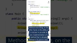 "Demystifying Java Method Overloading and Overriding | Key Concepts for Java Developers"