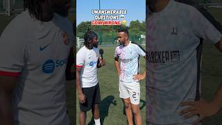 UNANSWERABLE QUESTIONS 💀🤯😂 | SUBSCRIBE ♥️ #football #futbol  #viralvideo #funny #question
