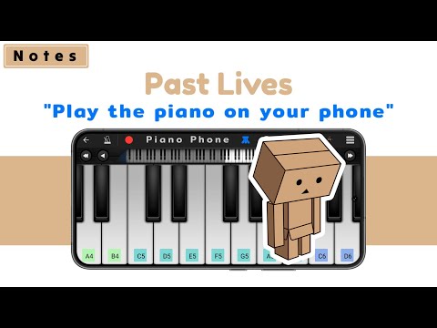 Past Lives Piano Tutorial • Perfect Piano • Piano on Mobile