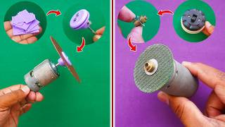 Making 2 Types Angle Grinder Shaft Connector | DC Motor Shaft Connector | Mini Shaft Connector DIY