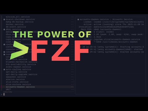FZF - Terminal Fuzzy Finder