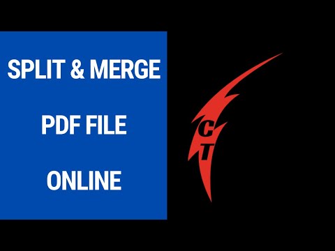 How To Merge And Split PDF Files Online For Free