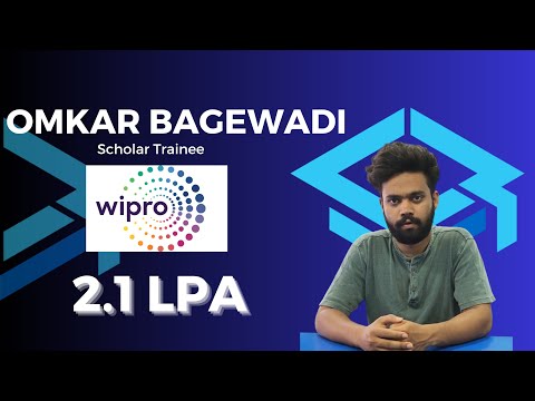Omkar Bagewadi's Journey: From Cleancode to Wipro's Scholar Trainee