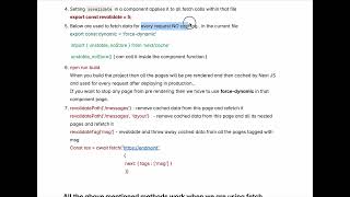 Next JS Caching.. #nextjstutorial #nextjs #caching