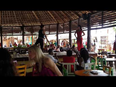 Dancers in Costa Maya, Mexico