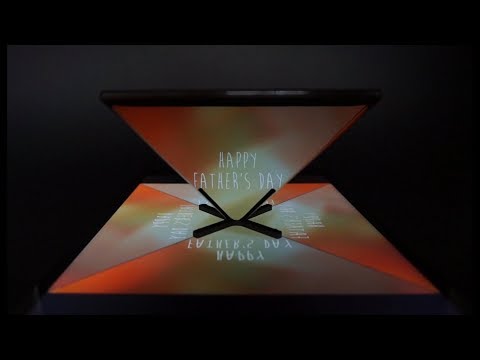 Father's day with the hologram VANA